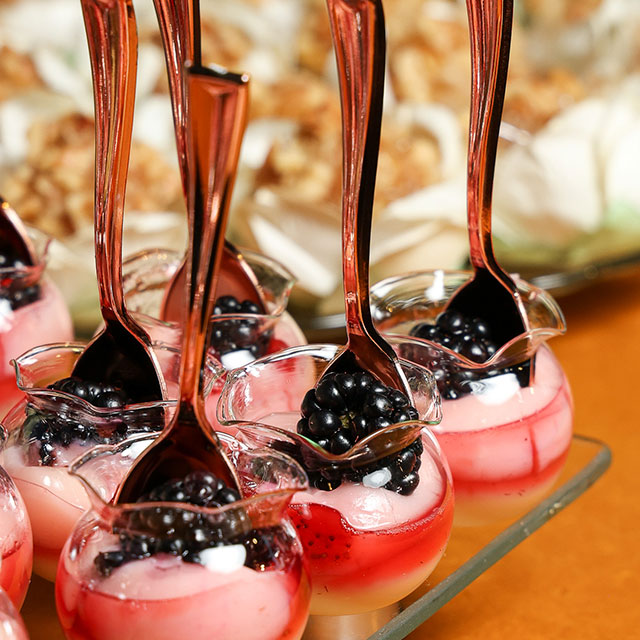 Mini Verrine de Frutas Vermelhas
